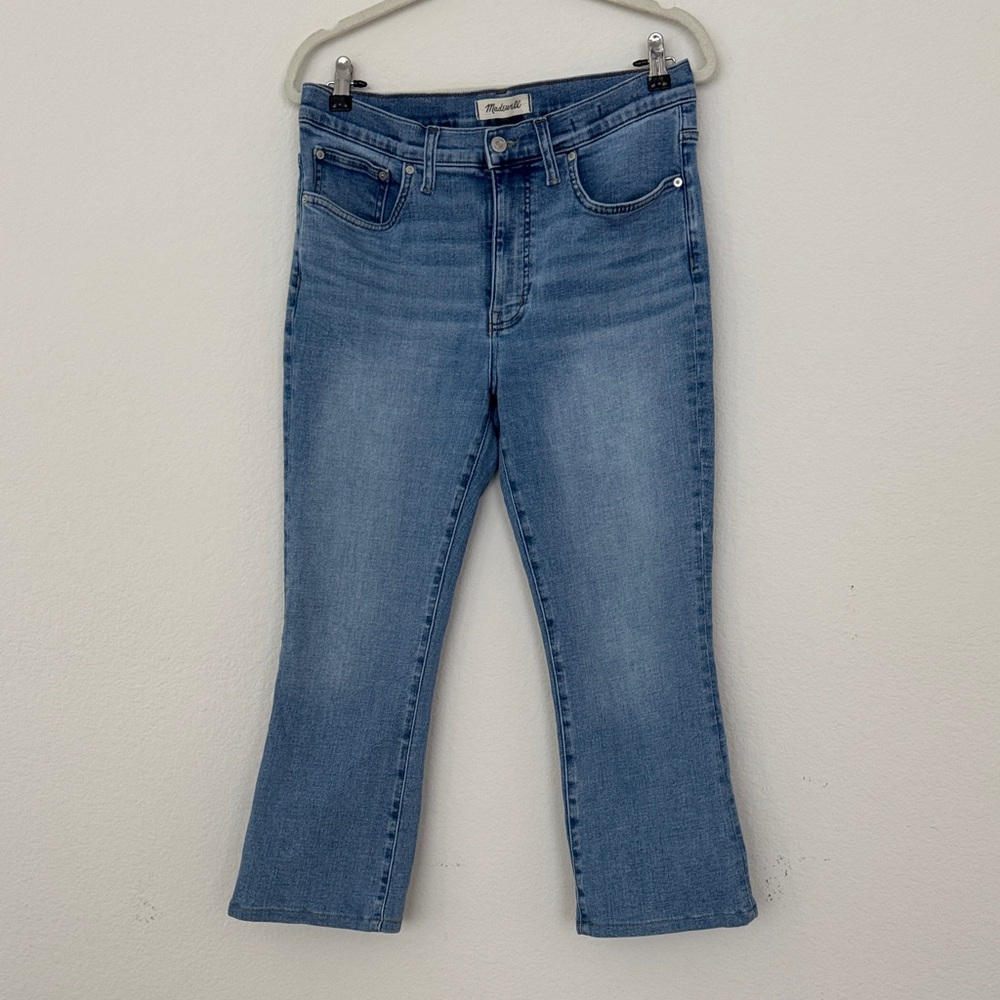 Madewell Mid-Rise Kick Out Jeans Cropped